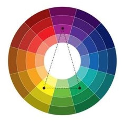 Color harmonizer com três cores